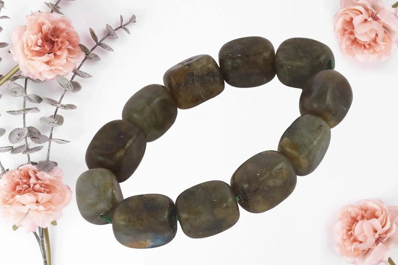 Labradorite Tumble Bracelet: Embrace Your Unique Path | Brahmatells by Brahmatells