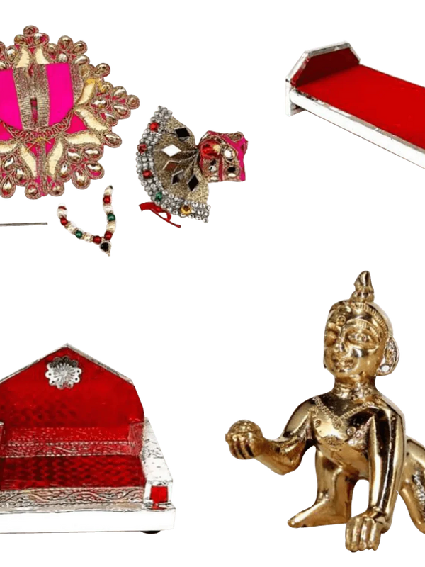 Laddu-Gopal-Brass-Statue-Idol by Brahmatells