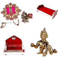 Laddu-Gopal-Brass-Statue-Idol by Brahmatells