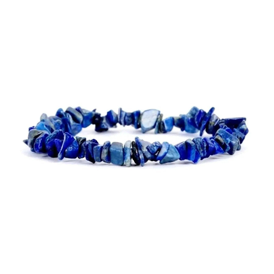 Lapis Lazuli CHIP Stretch Bracelet - Multicolor | Brahmatells by Brahmatells