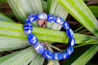 Lapis Lazuli Tumble Bracelet for Cosmic Protection | Brahmatells by Brahmatells
