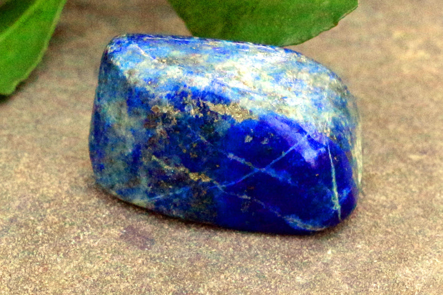 Lapis Lazuli Tumble Stone - Inner Peace and Self-Awareness by Brahmatells