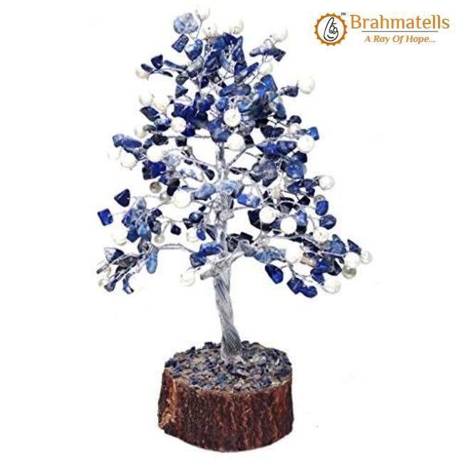 Lapis Lazuli Wishing Tree: Brahmatells' Timeless Astrological Accessory for All by Brahmatells