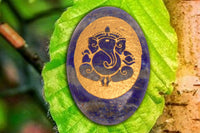Lapiz lazuli Energized Crystal Ganpati by Brahmatells