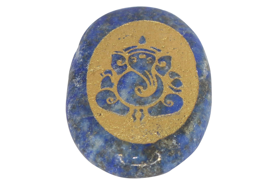 Lapiz lazuli Energized Crystal Ganpati by Brahmatells