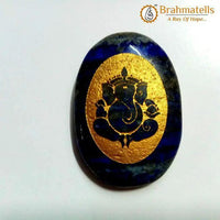 Lapiz lazuli Energized Crystal Ganpati by Brahmatells