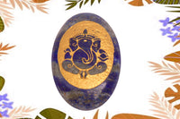 Lapiz lazuli Energized Crystal Ganpati by Brahmatells