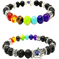 Lava Chakra Yantra Bracelet - Grounding and Balance | Brahmatells by Brahmatells