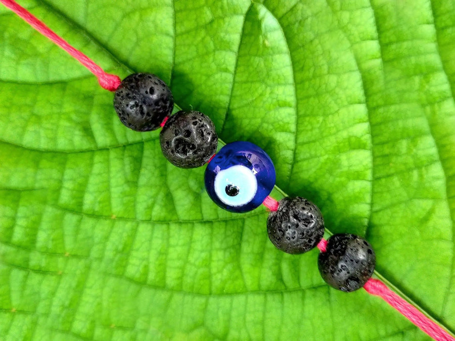 Lava Rock With Evil Eye Protection by Brahmatells