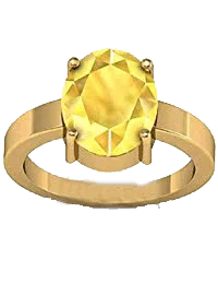 Lemon-Yellow Sapphire Ring - Jupiter's Harmony | Brahmatells by Brahmatells