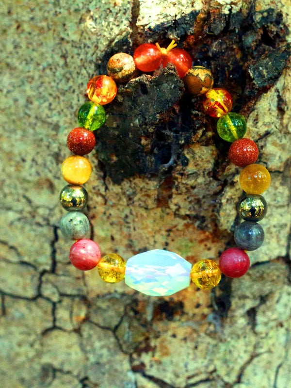 Leo Zodiac Crystal Bracelet - Royal Essence & Creativity | Brahmatells by Brahmatells
