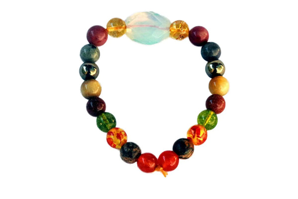 Leo Zodiac Crystal Bracelet - Royal Essence & Creativity | Brahmatells by Brahmatells