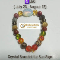 Leo Zodiac Crystal Bracelet - Royal Essence & Creativity | Brahmatells by Brahmatells