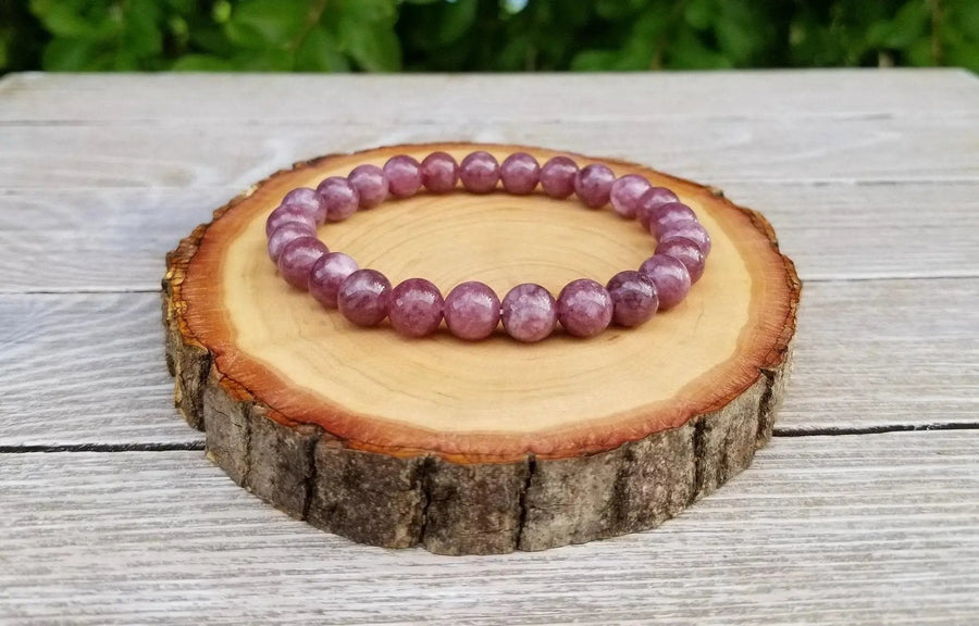 Lepidolite Bracelet for Emotional Healing & Transition | Brahmatells by Brahmatells