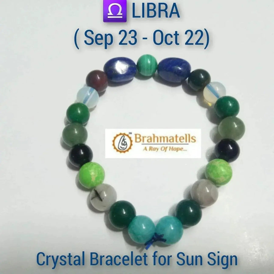 Libra Zodiac Crystal Bracelet - Diplomacy & Elegance | Brahmatells by Brahmatells