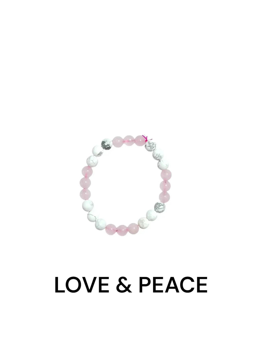 Love & Peace Gemstone Bracelet for Relationships | Brahmatells by Brahmatells