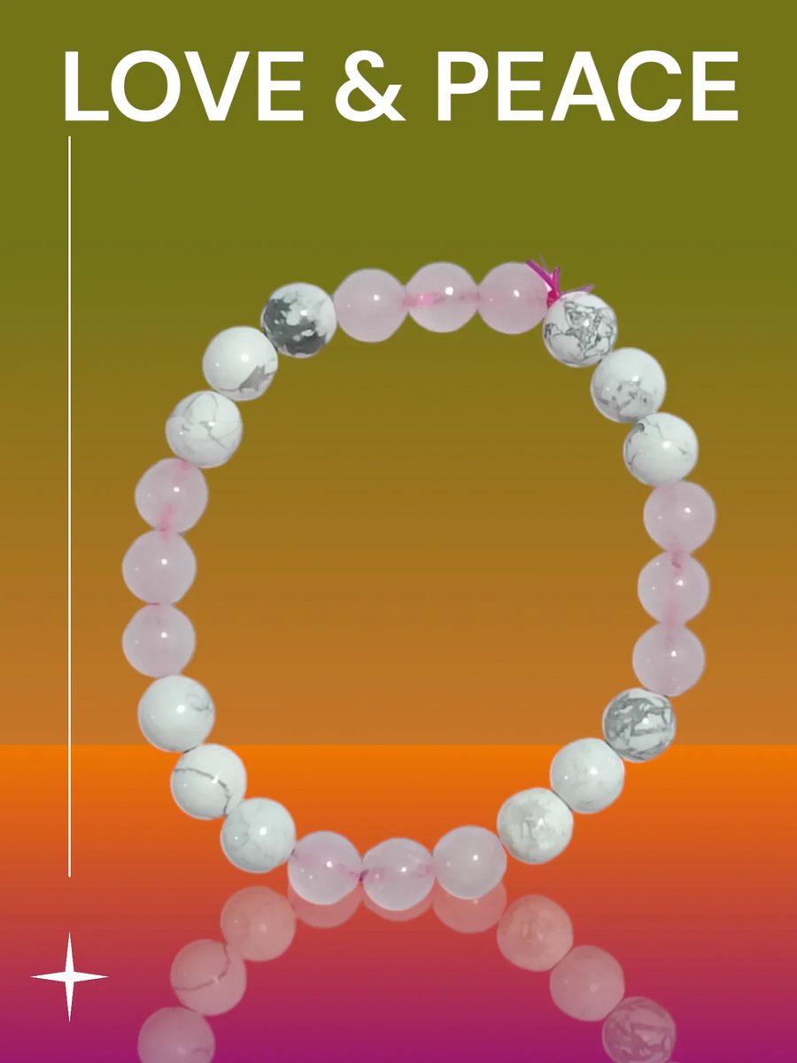 Love & Peace Gemstone Bracelet for Relationships | Brahmatells by Brahmatells