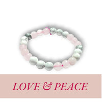 Love & Peace Gemstone Bracelet for Relationships | Brahmatells by Brahmatells