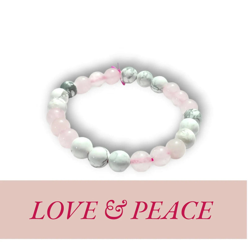 Love & Peace Gemstone Bracelet for Relationships | Brahmatells by Brahmatells