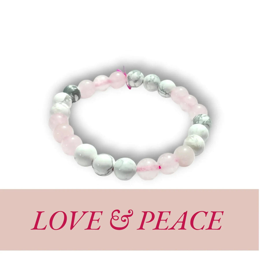 Love & Peace Gemstone Bracelet for Relationships | Brahmatells by Brahmatells