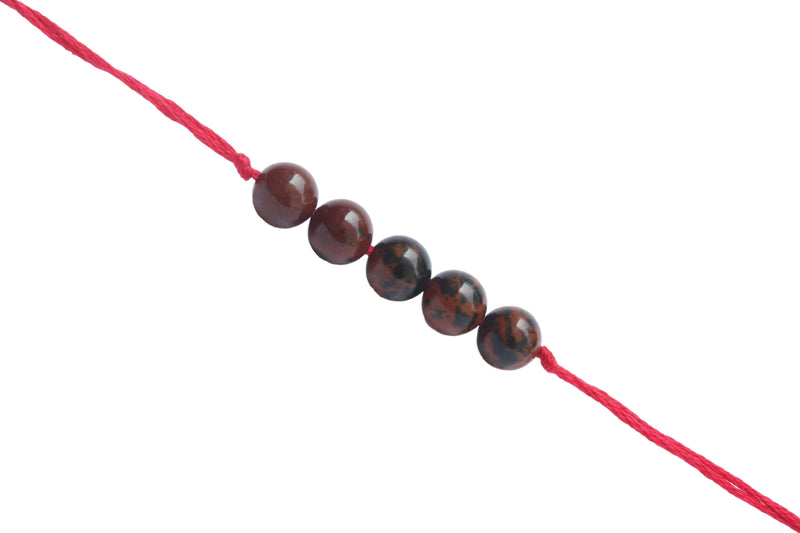 Mahogany Obsidian Band by Brahmatells