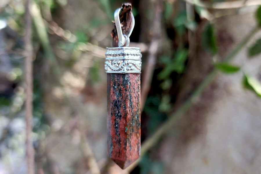 Mahogany Obsidian Pendant by Brahmatells