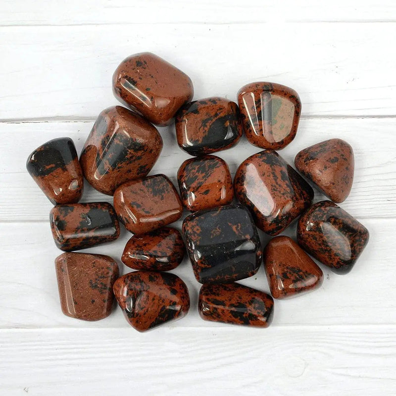 Mahogany Obsidian Tumble by Brahmatells