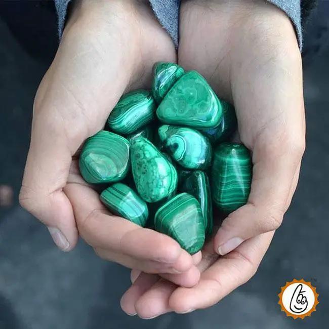 Malachite Tumbles Premium by Brahmatells
