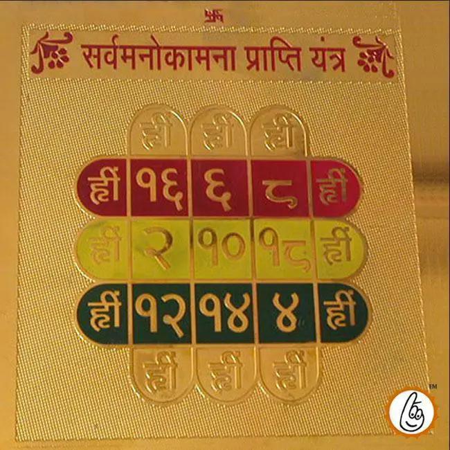MANOKAMNA PRAPTI YANTRA by Brahmatells