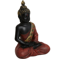 Meditating Buddha Figurine - POLYRESIN by Brahmatells