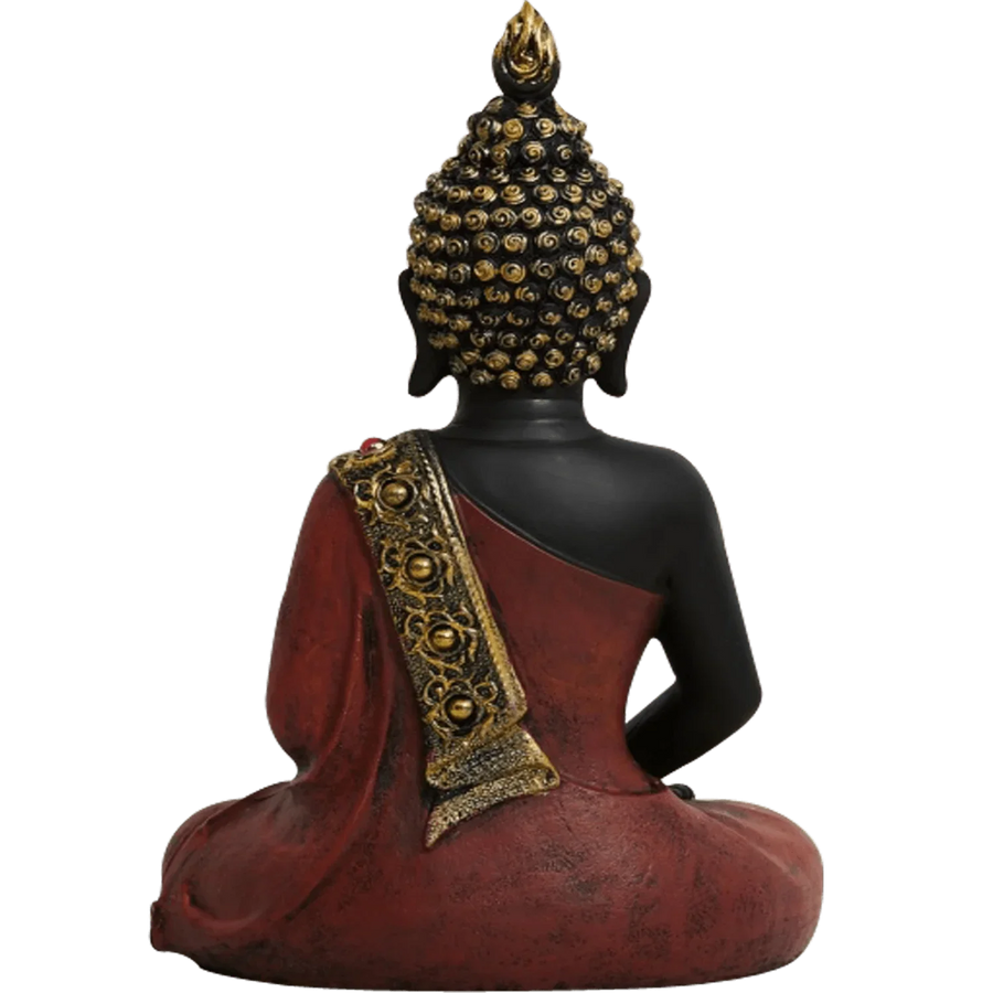 Meditating Buddha Figurine - POLYRESIN by Brahmatells
