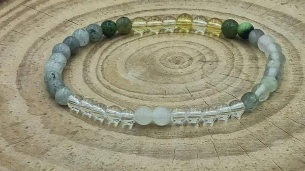 Menopause & PCOS/PCOD Support - Citrine, Moonstone, Fluorite Bracelet | Brahmatells by Brahmatells