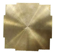 Meru Shree Yantra (Brass-Gold) by Brahmatells