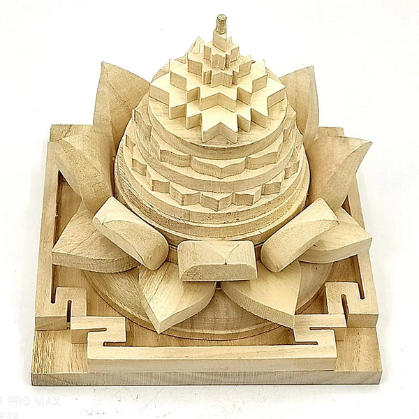 Meru Shriparni Shri Yantra (Wood) by Brahmatells
