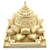 Meru Shriparni Shri Yantra (Wood) by Brahmatells