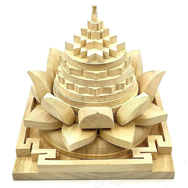 Meru Shriparni Shri Yantra (Wood) by Brahmatells