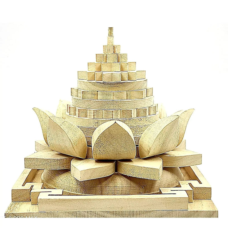 Meru Shriparni Shri Yantra (Wood) by Brahmatells