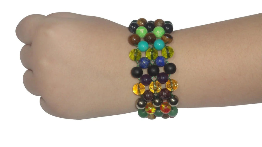 Money & Prosperity Triple-Layer Bracelet | Abundance & Growth by Brahmatells