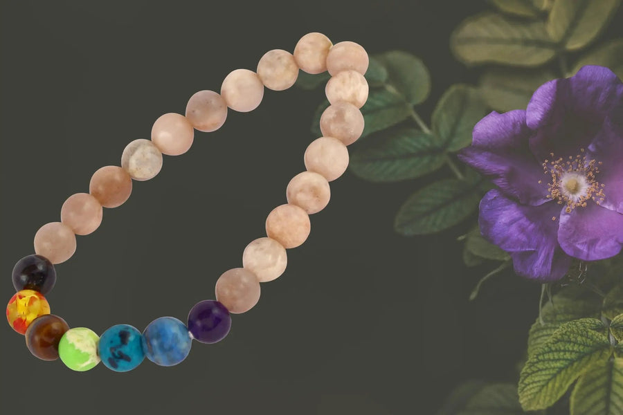 Moonstone Bracelet - Semi-Precious Stone for Elegance & Luck by Brahmatells
