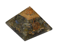 Moss Agate Crystal Pyramid for Reiki Healing, Metaphysical Healing and Protection by Brahmatells