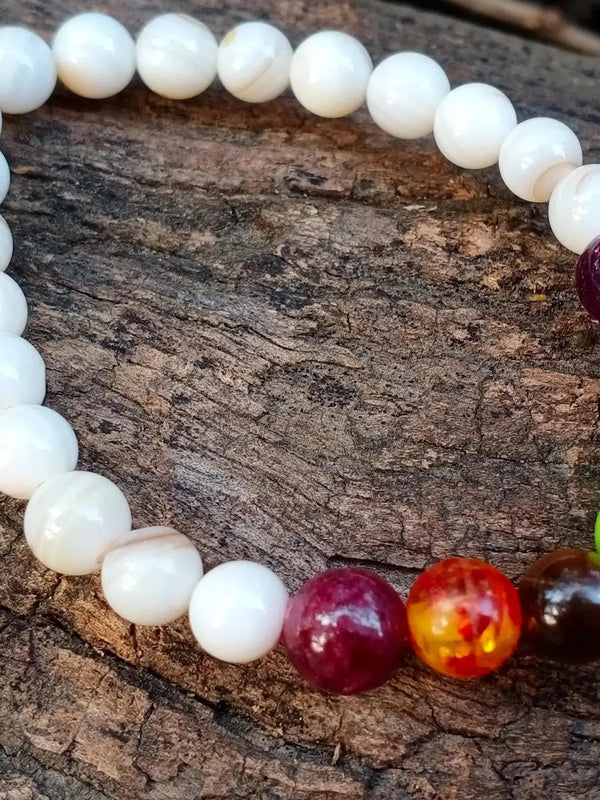 Mother of Pearl Calming Bracelet | Brahmatells by Brahmatells