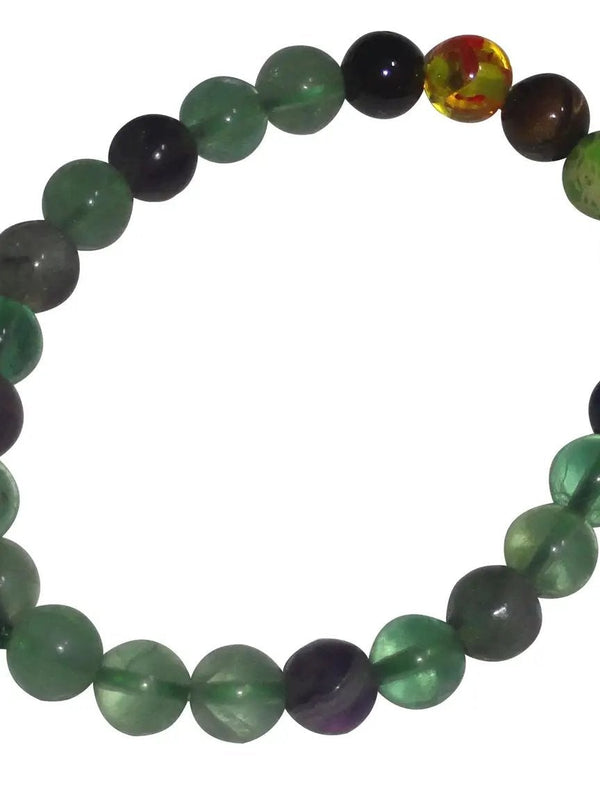 Multi Fluorite Chakra Bracelet – Clarity & Energy Balance by Brahmatells