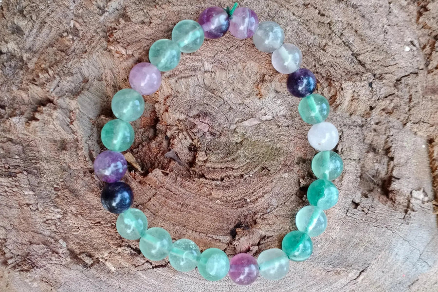 Multi Fluorite Clarity Bracelet | Brahmatells by Brahmatells
