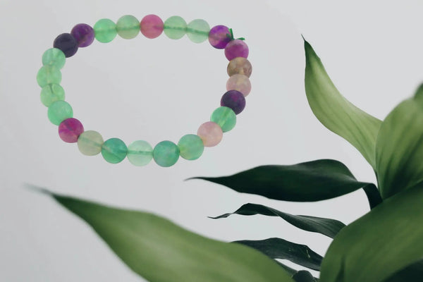 Multi Fluorite Clarity Bracelet | Brahmatells by Brahmatells
