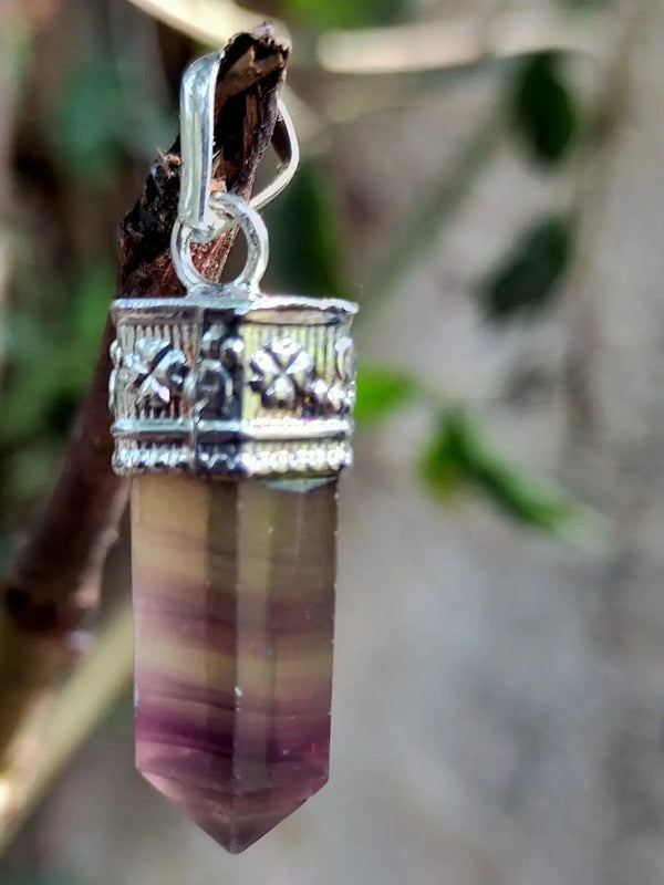 Multi Fluorite Pendant - Clarity & Harmony | Brahmatells by Brahmatells