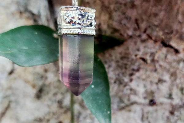 Multi Fluorite Pendant - Clarity & Harmony | Brahmatells by Brahmatells