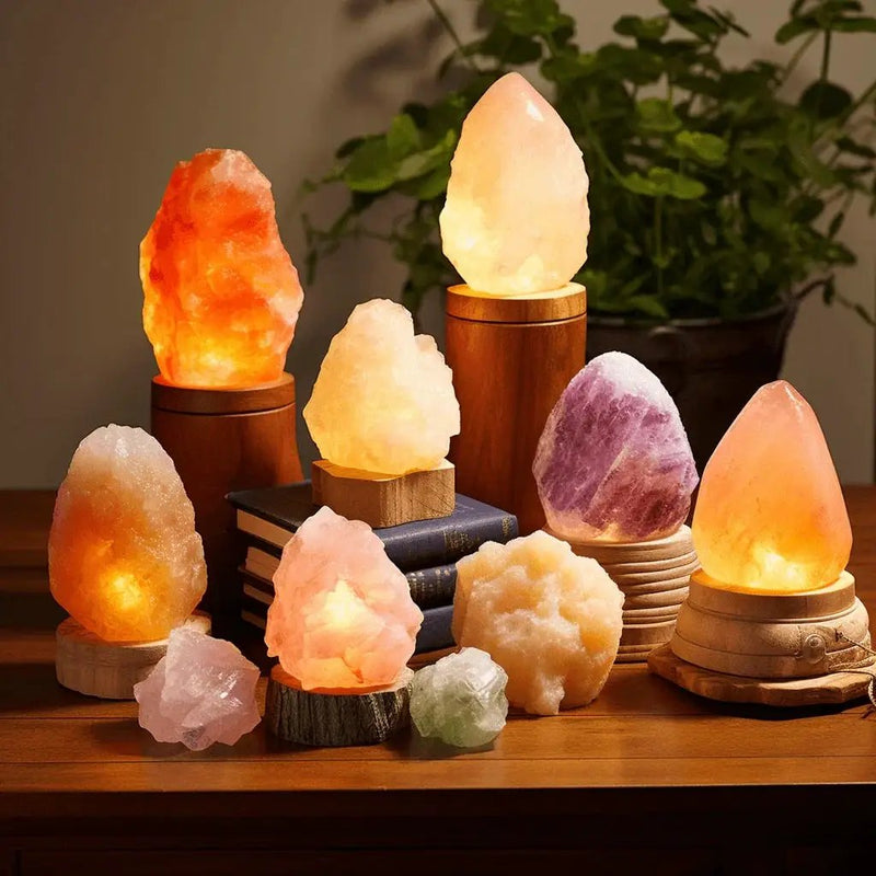 Multicolor Himalayan Salt Lamp for Vastu & Feng Shui Harmony | Brahmatells by Brahmatells