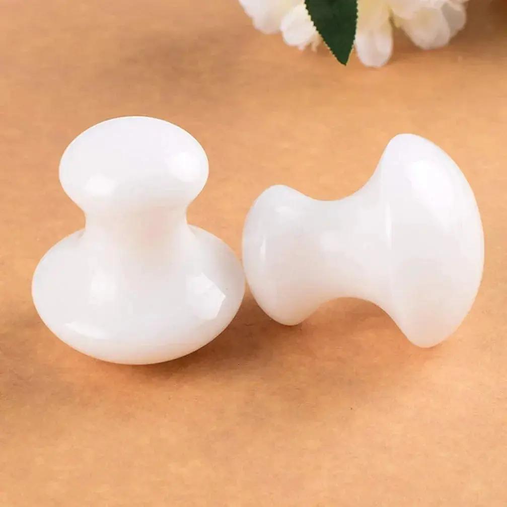 Mushroom Head Jade Massager | Brahmatells by Brahmatells