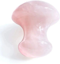 Mushroom-Shaped Gua Sha (Rose Quartz/Green Aventurine/Black Obsidian) by Brahmatells