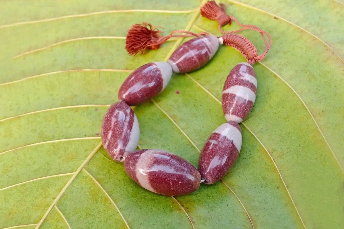 Narmada Stone Bracelet – Sacred Energy from the Narmada River by Brahmatells